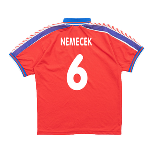 Czech Republic 1996-98 Home Shirt (Very Good) (Nemecek 6)_1