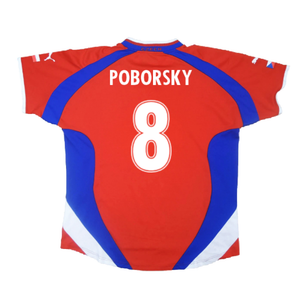 Czech Republic 2000-02 Home Shirt (XL) (Excellent) (Poborsky 8)_1