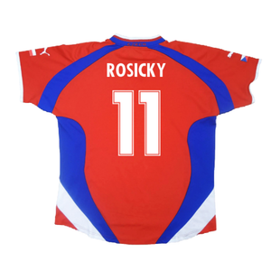 Czech Republic 2000-02 Home Shirt (Excellent) (Rosicky 11)_1