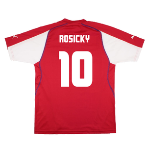 Czech Republic 2003-04 Home Shirt (Very Good) (Rosicky 10)_1