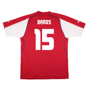 Czech Republic 2000-02 Home Shirt (Mint) (Baros 15)_1