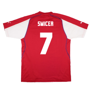 Czech Republic 2004-06 Home Shirt (XL) (Good) (Smicer 7)_1