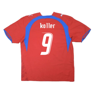 Czech Republic 2006-08 Home Shirt (Excellent) (Koller 9)_1