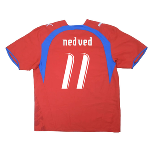 Czech Republic 2006-07 Home Shirt (XL) (Excellent) (Nedved 11)_1