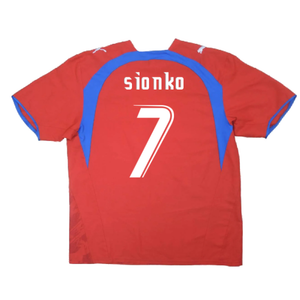 Czech Republic 2006-08 Home Shirt (L) (Very Good) (Sionko 7)_1