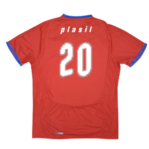 Czech Republic 2008-10 Home Shirt (M) (Excellent) (Plasil 20)_1