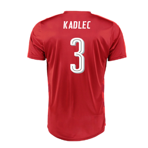 Czech Republic 2016-17 Home Shirt (L) (Very Good) (Kadlec 3)_1