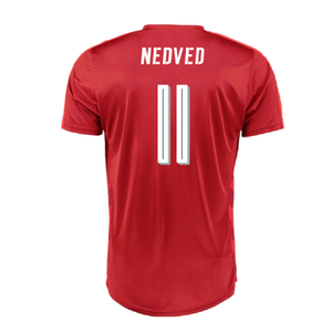 Czech Republic 2016-17 Home Shirt (XL) (Good) (Nedved 11)_1