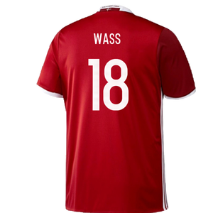 Denmark 2016-17 Home Shirt (S) (Mint) (Wass 18)_1