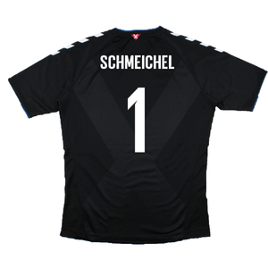 Denmark 2018-19 Goalkeeper Away Shirt (XS) (Very Good) (Schmeichel 1)_1