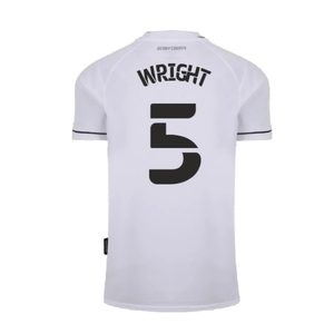 Derby County 2020-21 Home Shirt (S) (Excellent) (Wright 5)_1