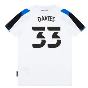 Derby County 2021-22 Home Shirt (M) (Very Good) (Davies 33)_1