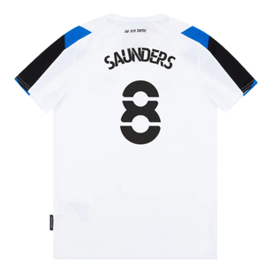 Derby County 2021-22 Home Shirt (M) (Very Good) (Saunders 8)_1