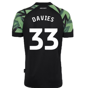 Derby County 2022-23 Away Shirt (Sponsorless) (L) (Davies 33) (Mint)_1