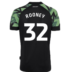 Derby County 2022-23 Away Shirt (Sponsorless) (L) (Rooney 32) (Mint)_1