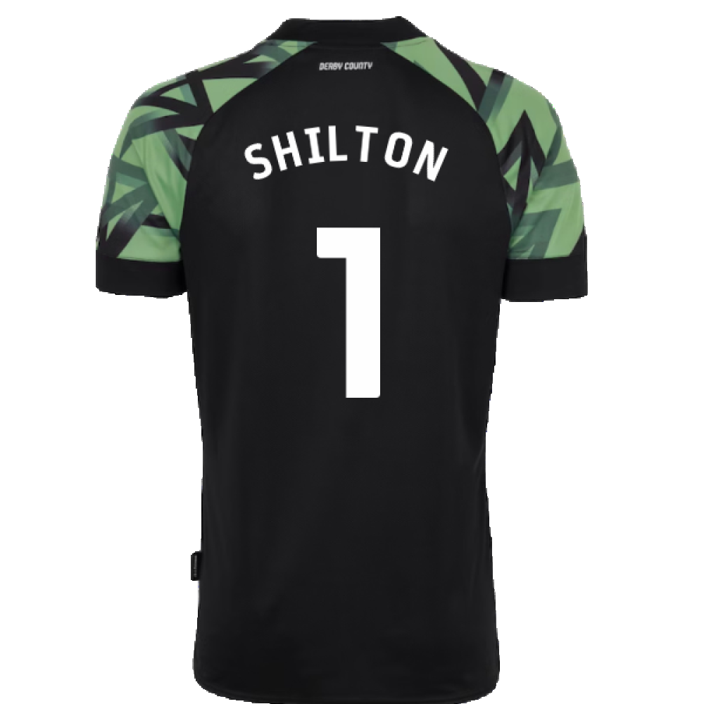 Derby County 2022-23 Away Shirt (Sponsorless) (M) (Shilton 1) (Mint)_1
