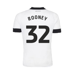 Derby County 2022-23 Home Shirt (Sponsorless) (S) (Rooney 32) (Excellent)_1