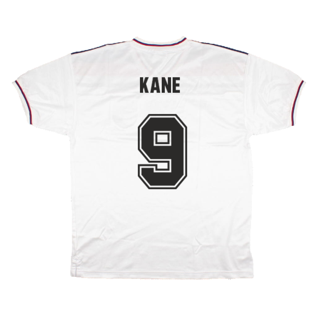 England 1980-82 Score Draw Replica Home Shirt (XL) (Good) (Kane 9)_1
