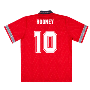 England 1990-92 Away Shirt (XL) (Excellent) (Rooney 10)_1