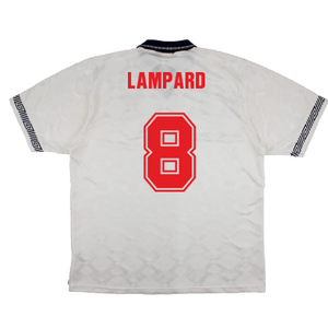 England 1990-92 Home Shirt (S) (Good) (Lampard 8)_1