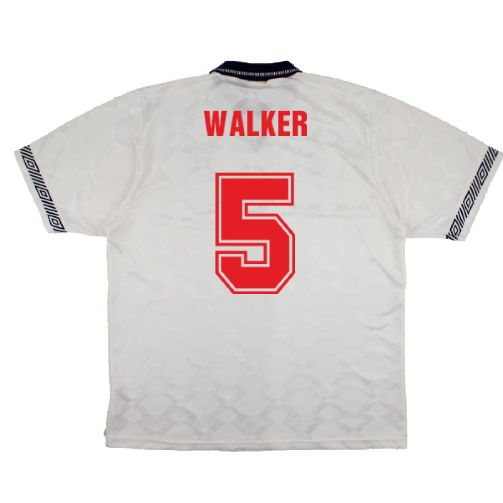 England 1990-92 Home Shirt (XL) (Very Good) (Walker 5)_1