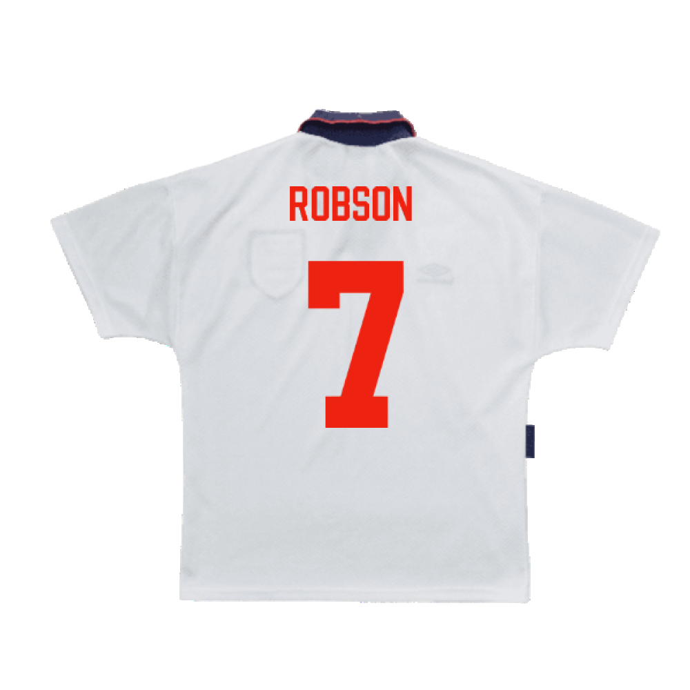 England 1993-1995 Home Shirt (L) (Very Good) (Robson 7)_1