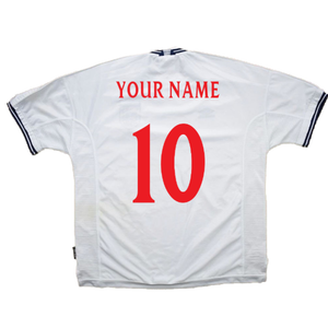 England 1999-00 Home Shirt (L) (Good) (Your Name)_2