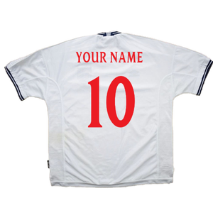 England 1999-00 Home Shirt (M) (Good) (Your Name)_2