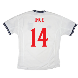 England 1999-01 Home Shirt (L) (Very Good) (Ince 14)_1