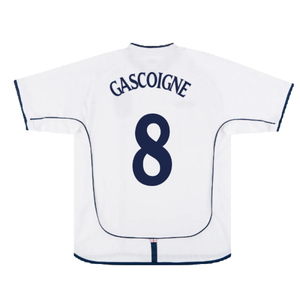 England 2001-03 Home (XL) (Excellent) (GASCOIGNE 8)_1