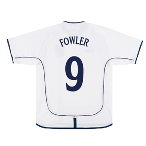 England 2001-03 Home Shirt (L) (Good) (Fowler 9)_1