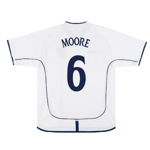 England 2001-03 Home Shirt (XL) (Fair) (MOORE 6)_1