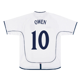 England 2001-03 Home Shirt (L) (Good) (OWEN 10)_1