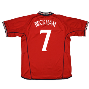 England 2002-04 Away Shirt (L) (Fair) (Beckham 7)_1