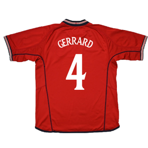 England 2002-04 Away Shirt (Very Good) (GERRARD 4)_1