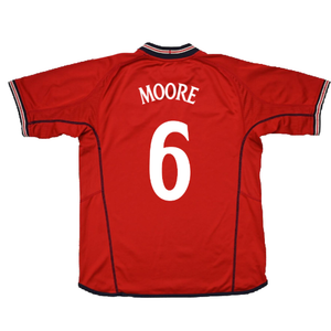 England 2002-04 Away Shirt (M) (Very Good) (MOORE 6)_1