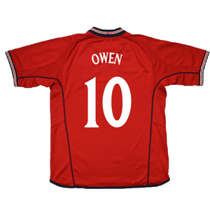 England 2002-04 Away Shirt (S) (Good) (OWEN 10)_1