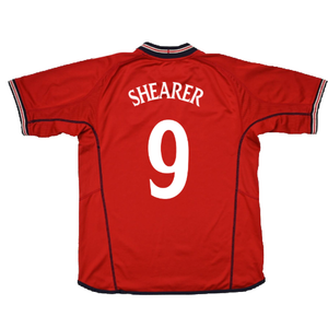 England 2002-04 Away Shirt (XL) (Excellent) (SHEARER 9)_1