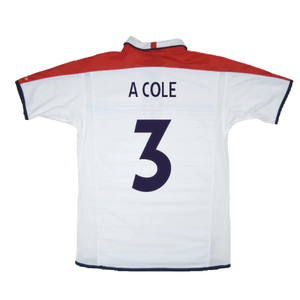 England 2003-05 Home Shirt (XL) (Fair) (A Cole 3)_1