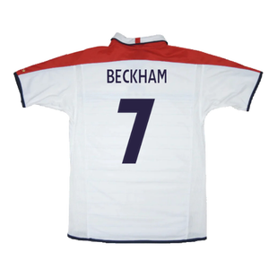 England 2003-05 Home Shirt (XL) (Mint) (Beckham 7)_1