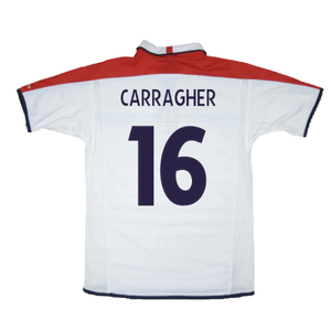 England 2003-05 Home Shirt (XL) (Fair) (Carragher 16)_1