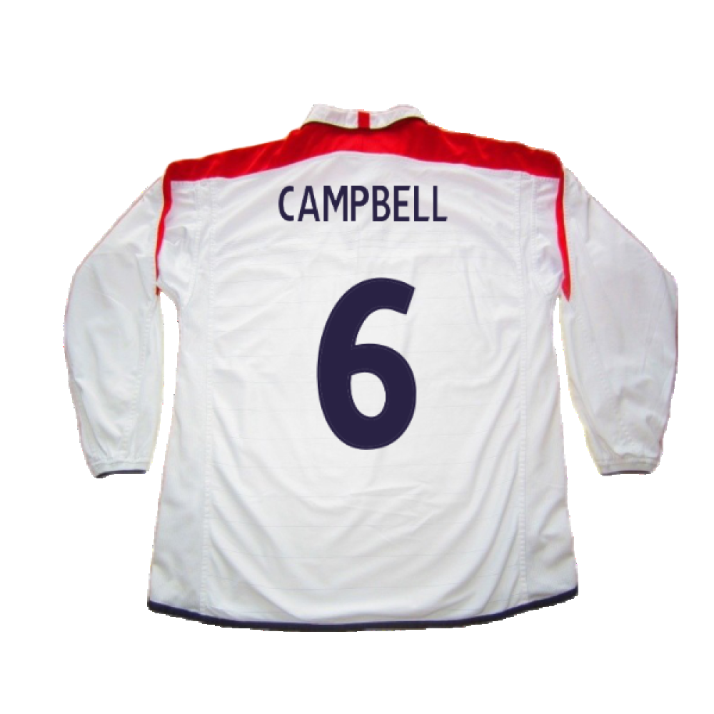 England 2003-05 Home L/S (M) (Excellent) (Campbell 6)_1