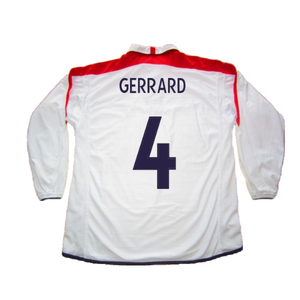 England 2003-05 Home L/S (M) (Excellent) (Gerrard 4)_1