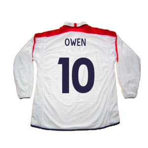 England 2003-05 Home L/S (M) (Excellent) (Owen 10)_1