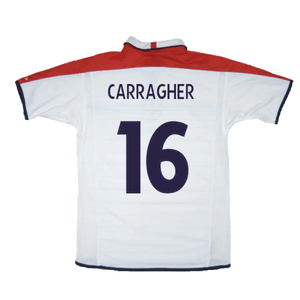 England 2003-05 Home Shirt (XL) (Good) (Carragher 16)_1