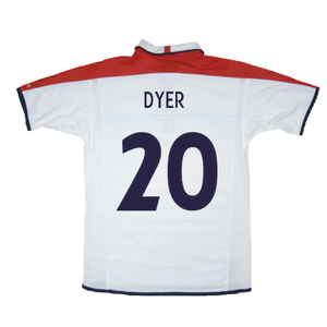 England 2003-05 Home Shirt (Good) (Dyer 20)_1