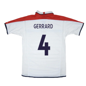 England 2003-05 Home Shirt (XL) (Good) (Gerrard 4)_1