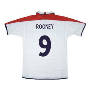 England 2003-05 Home Shirt (L) (Very Good) (ROONEY 9)_2