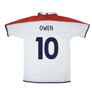 England 2003-05 Home Shirt (XL) (Excellent) (Owen 10)_1