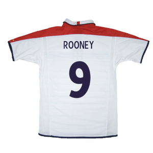 England 2003-05 Home Shirt (S) (Excellent) (ROONEY 9)_2